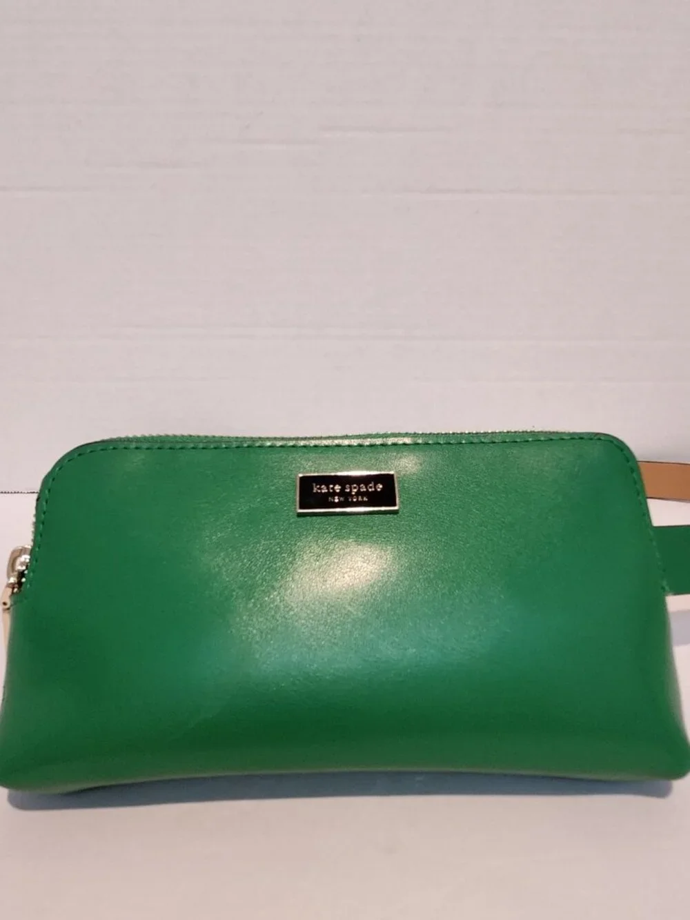 Kate Spade New York Green Leather Crossbody Bag NWT
